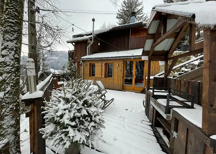 Chalet Le Doux Si, Large Self-Contained Apartment, 2Km From Doucy-Combelouviere And Close To Valmorel